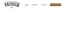 Tablet Screenshot of kapsalonprimeur.nl
